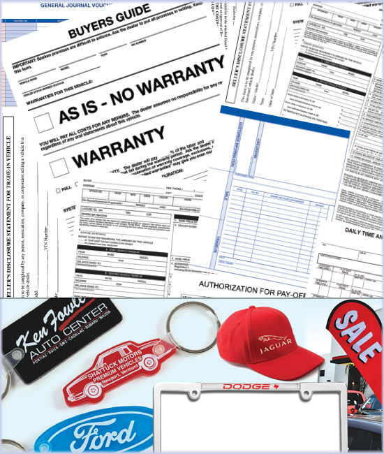 automotive forms & supplies